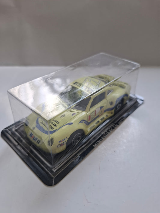 Vintage Guisval Porsche 959 #22 – 1:43 Beige Diecast Model with Original Box (Aged Paint)