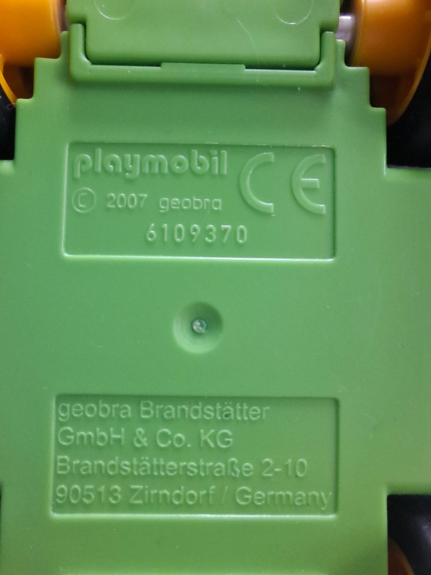 2007 Playmobil Geobra Replacement Truck Cab – Blue/Green