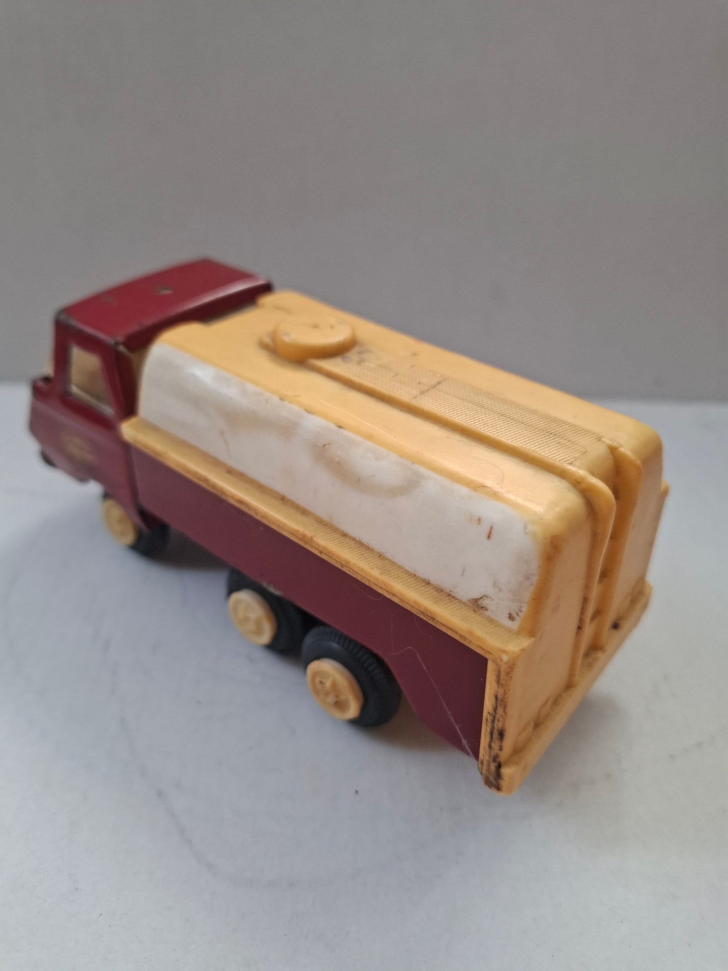 Collectable Tiny Tonka tanker truck: made in Bulgaria - from the 80s