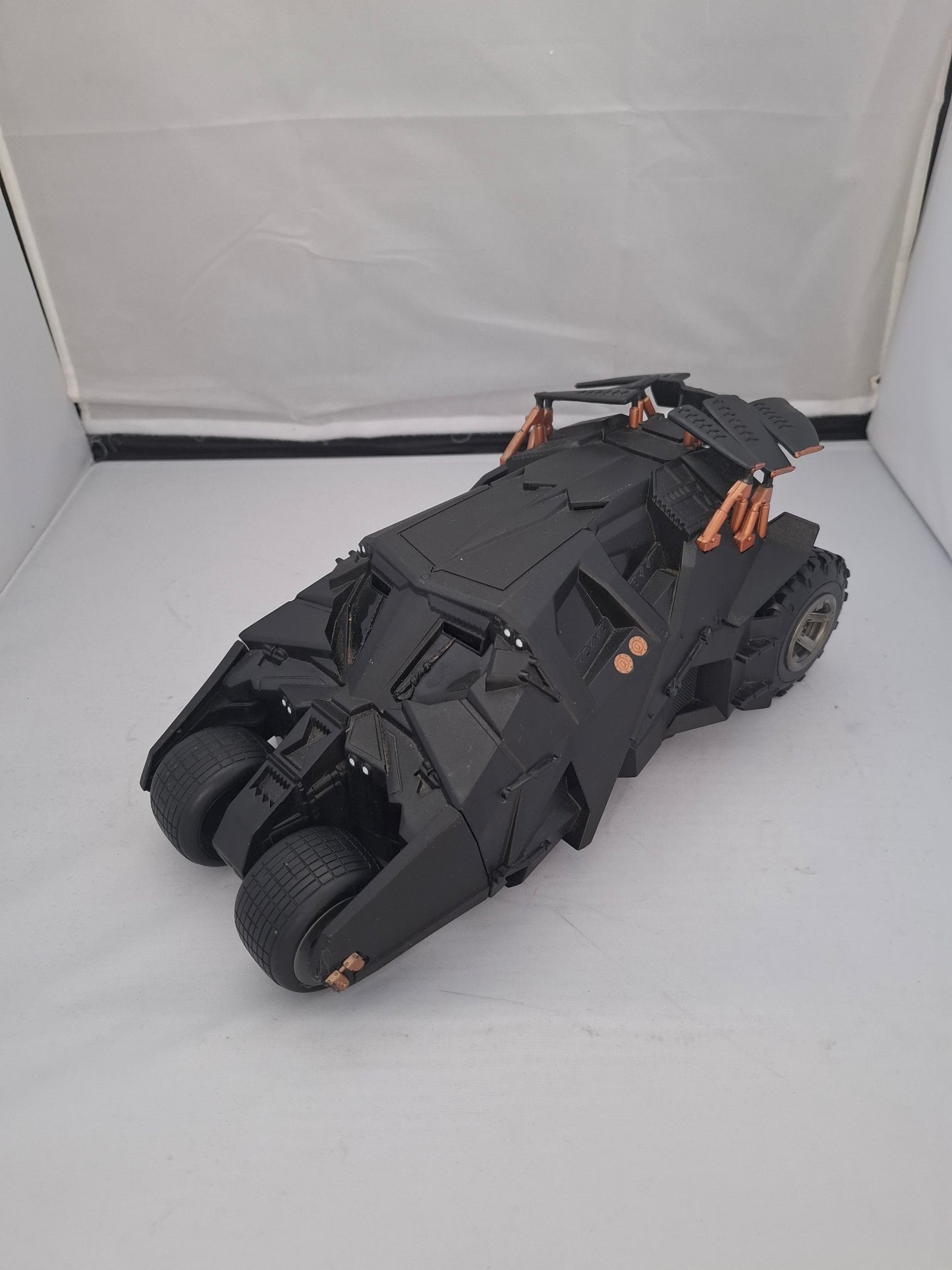 Rare Mattel Tyco 1:6 Batman Begins Batmobile Tumbler 2007 RC Car (For Parts or Repair)