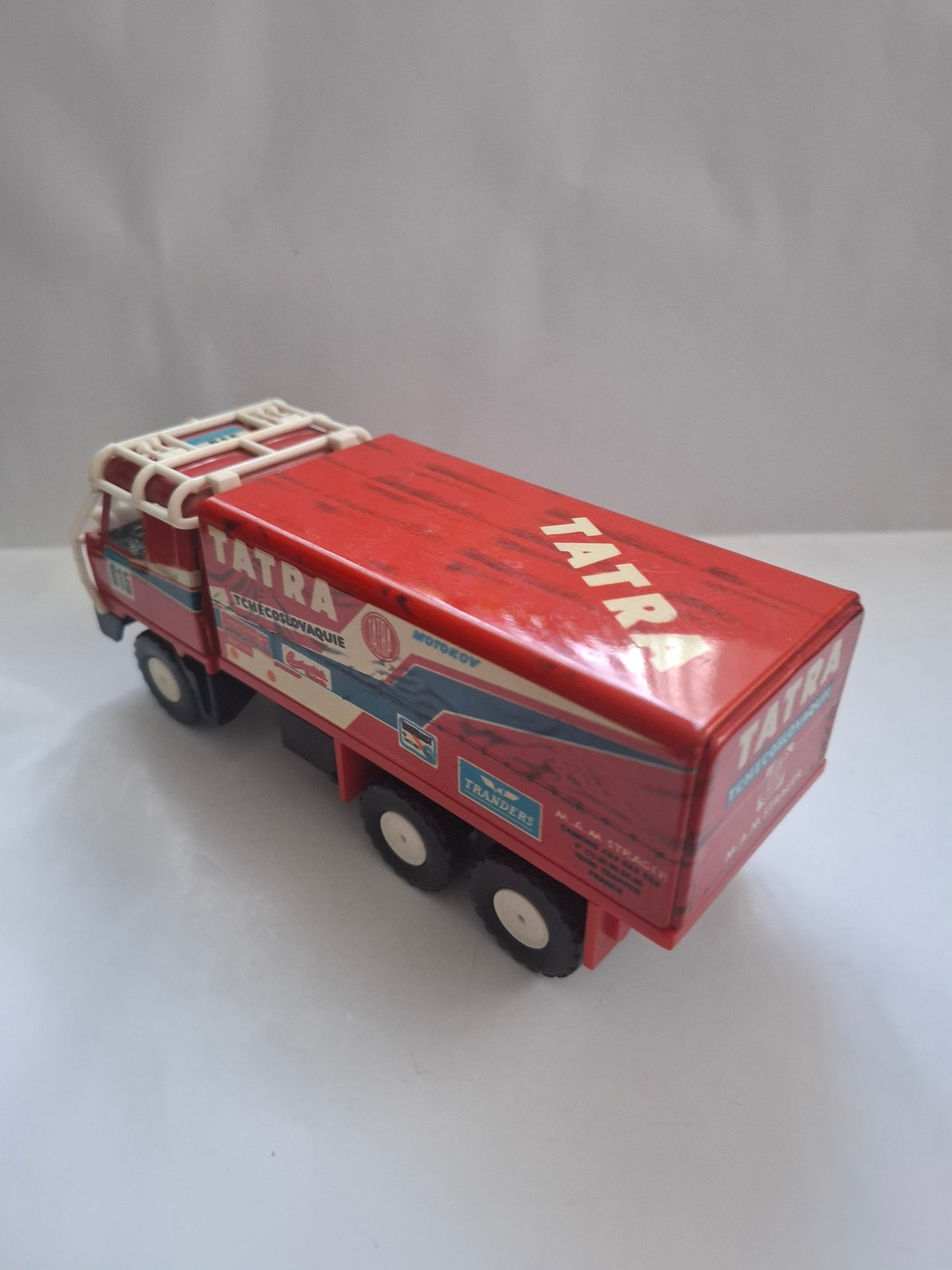 Vintage KDN Tatra T815 6x6 Paris-Dakar 1988 Rally Truck – 1:43 Scale | Pressed Steel MAM Strager Trappes No. 615