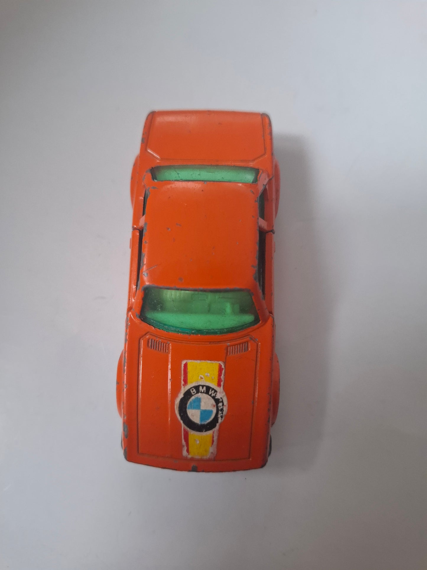 1976 Matchbox Lesney Superfast #45 Orange BMW 3.0 CSL  VTG England