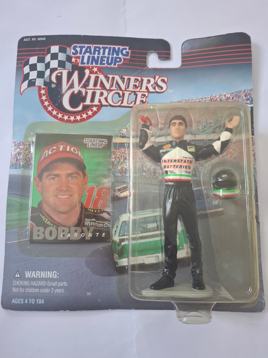 Bobby Labonte NASCAR Collectible Figure #18 – Kenner/Hasbro Winner’s Circle, Vintage Toy