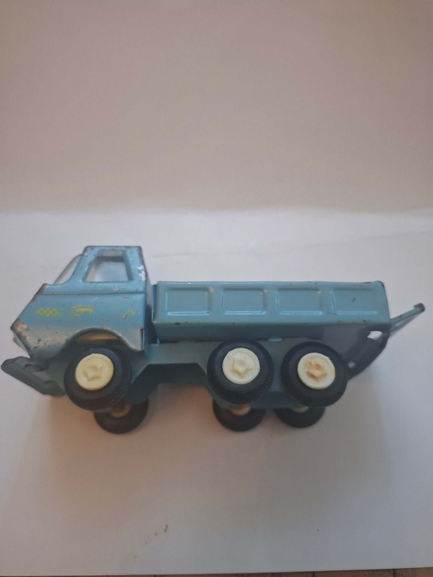 Collectible VintageTin Toy: Bulgarian Blue delivery Truck from the 60s-70s - Tonka Truck Vibes (Copy)