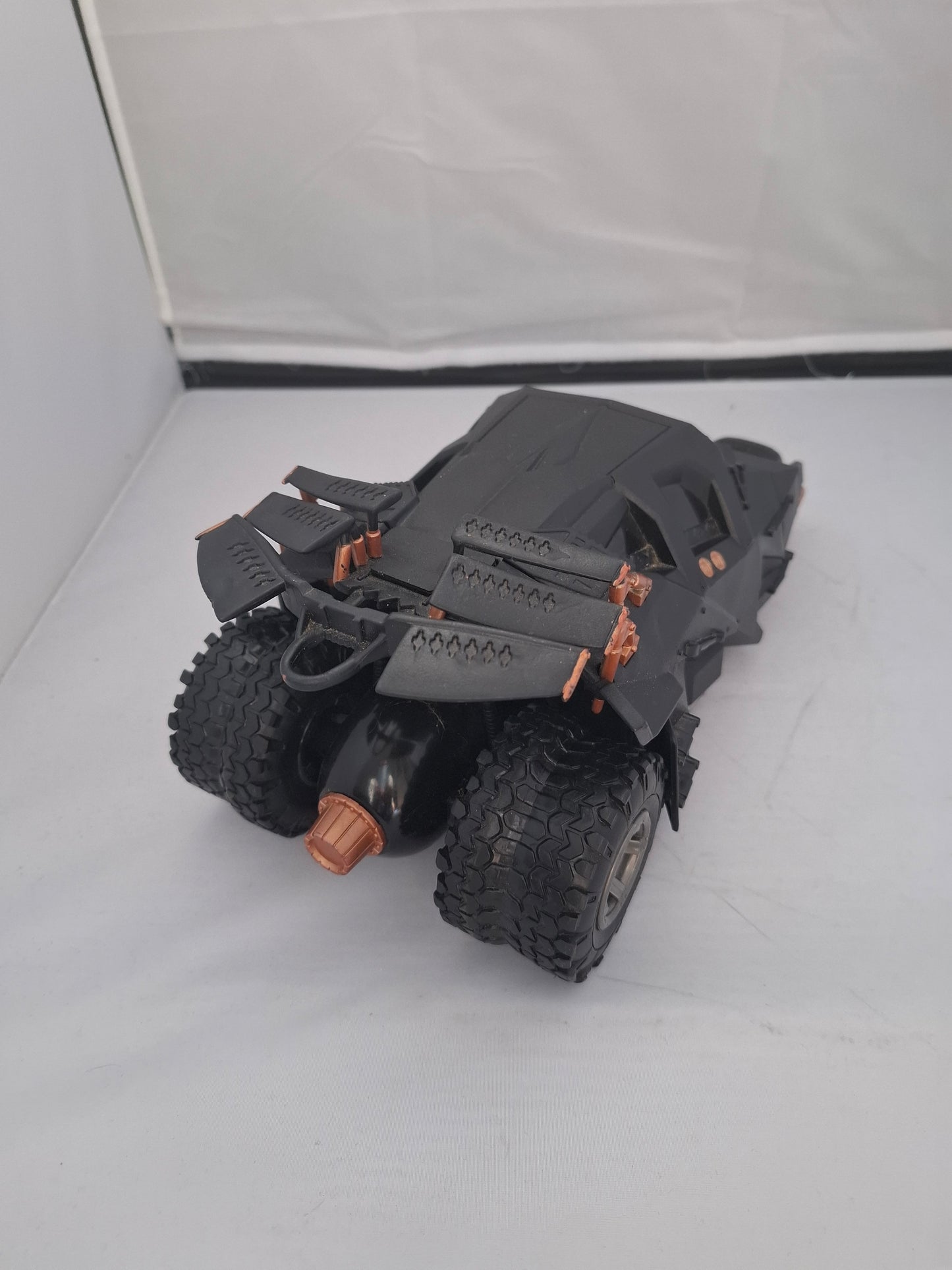 Rare Mattel Tyco 1:6 Batman Begins Batmobile Tumbler 2007 RC Car (For Parts or Repair)