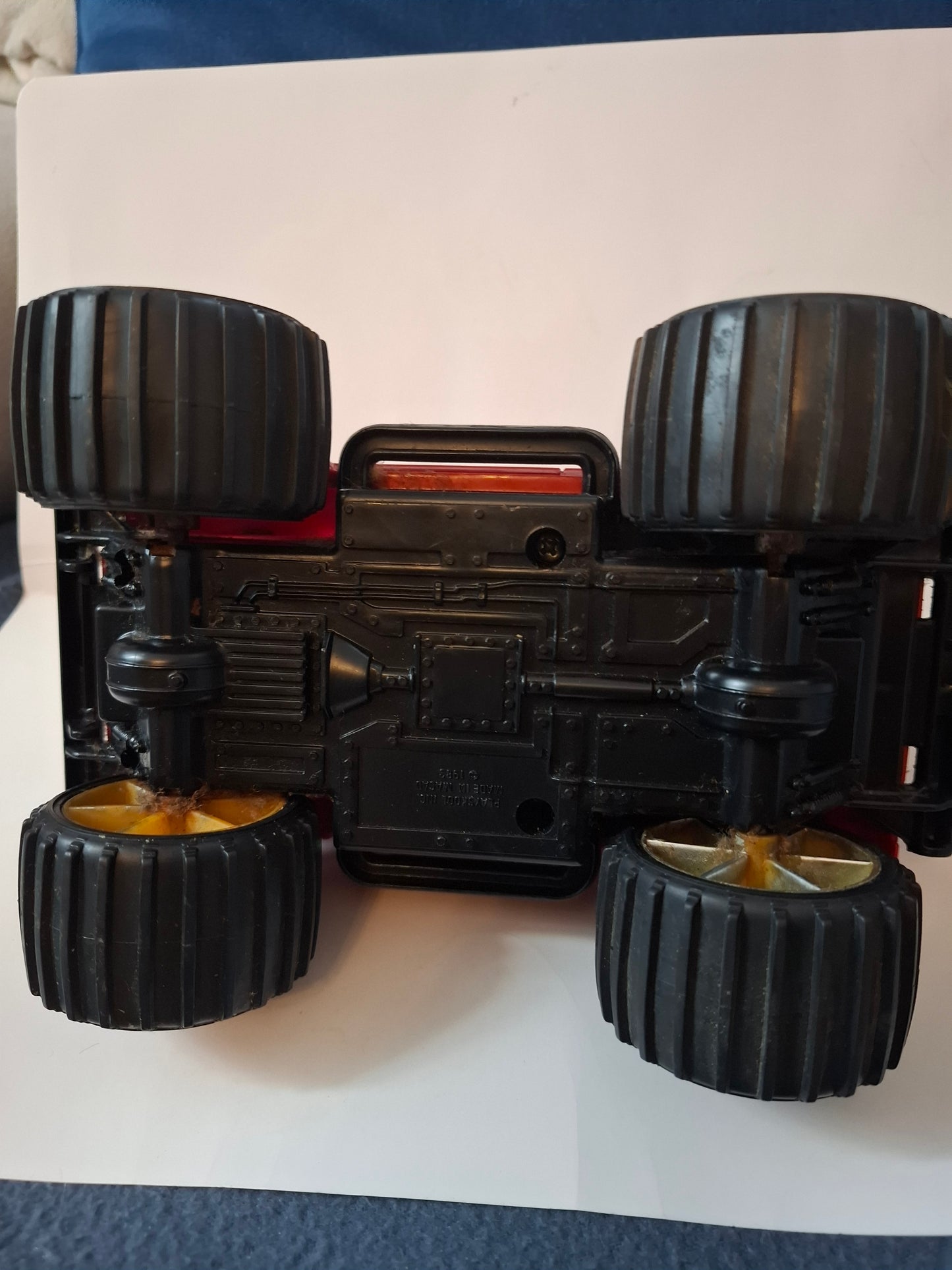 Vintage 1983 Playskool Bigfoot 4x4x4 SST Monster Truck – Tested, Not Working, No Key