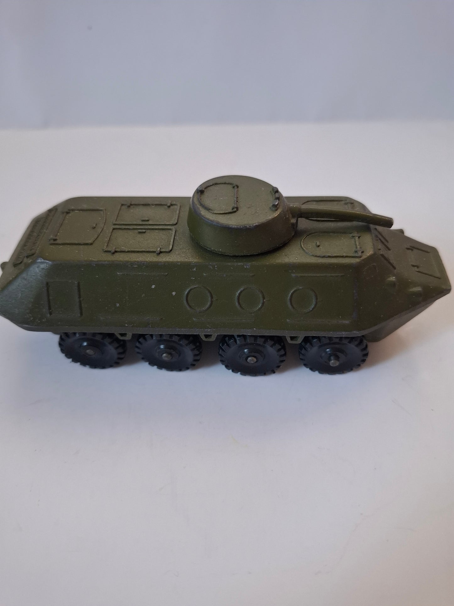 Vintage Diecast USSR Army Military Cast Metal Toy 1:72 armored personnel carrier