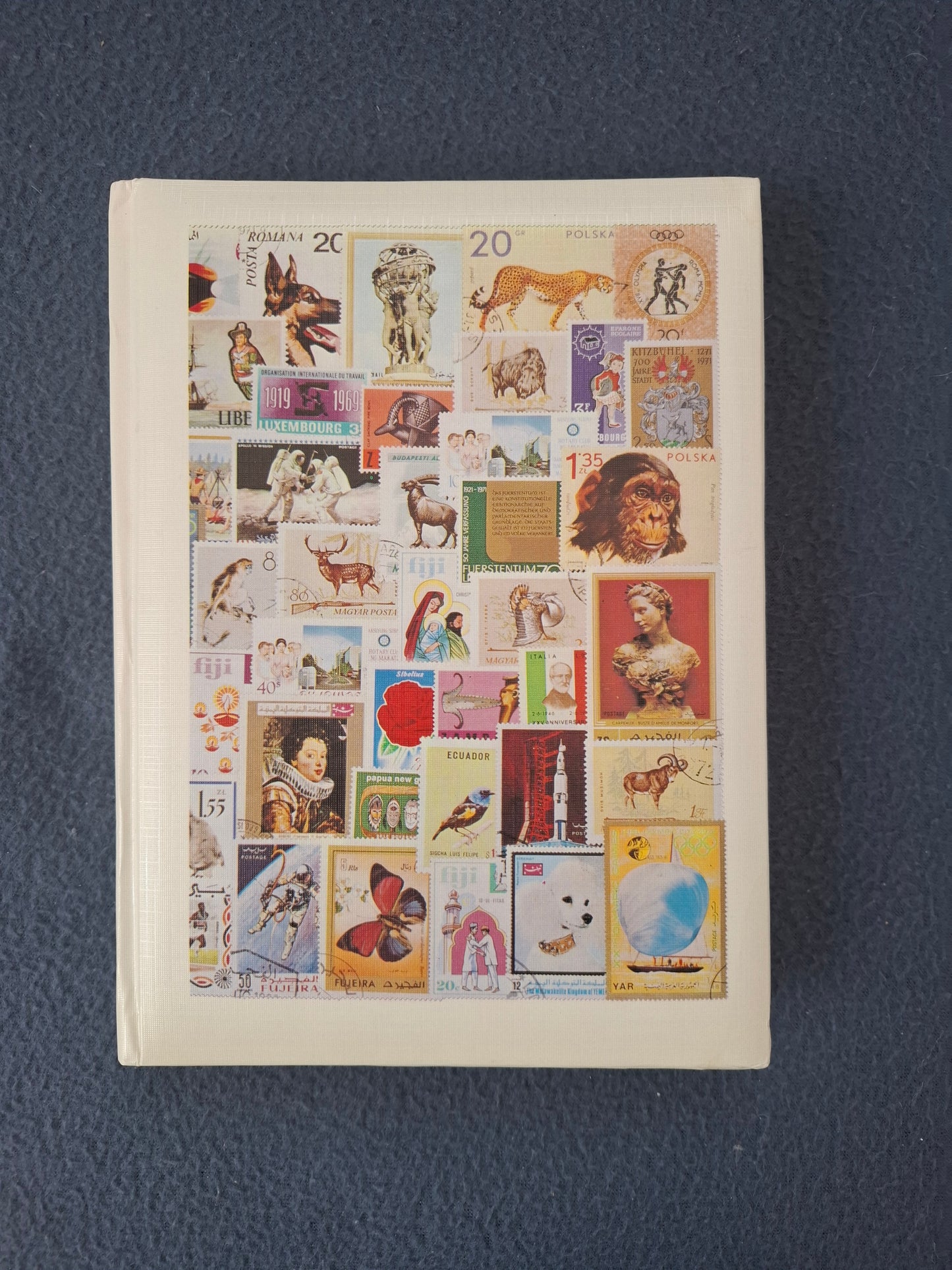 Vintage Kikuchi White Stamp Album A5 – 16 Pages – Model CW-0416 – Japan