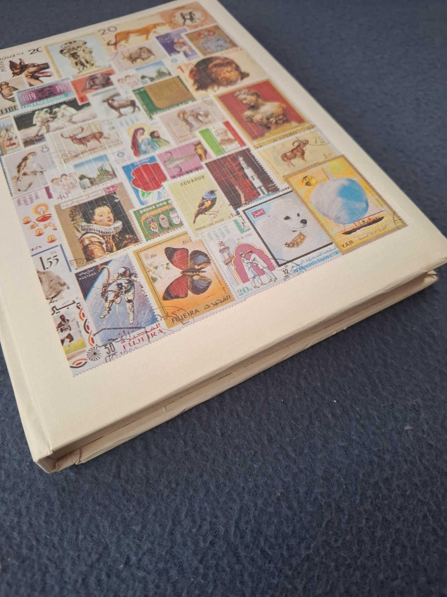 Vintage Kikuchi White Stamp Album A5 – 16 Pages – Model CW-0416 – Japan