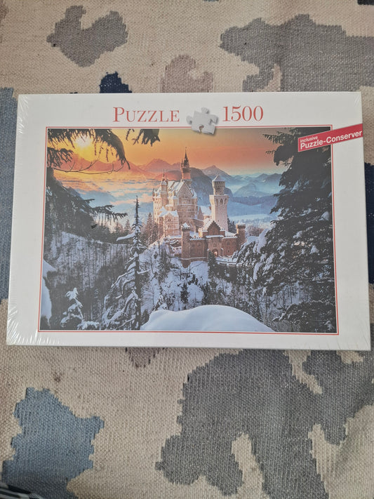 Blatz Puzzle 1500 pcs – Neuschwanstein Castle – New & Sealed