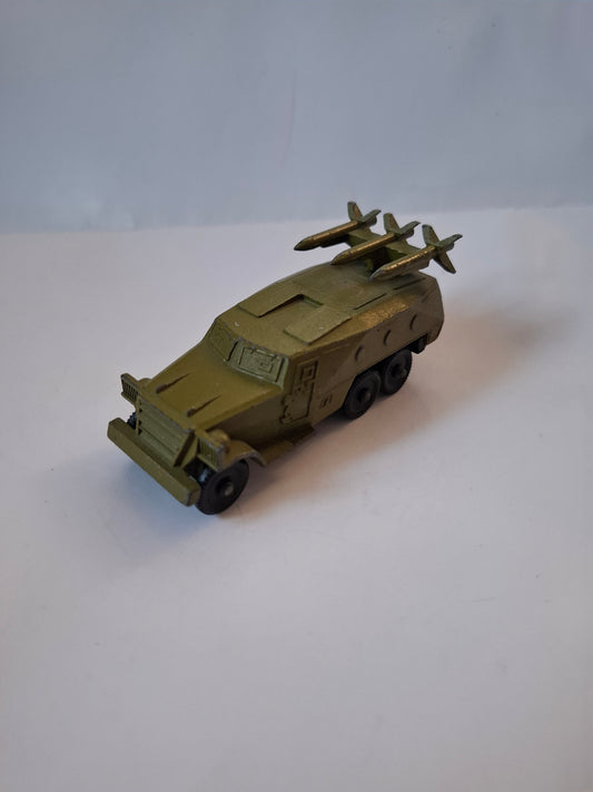 Vintage Diecast USSR Army Military Missile Launcher Vehicle Anti-Aircraft Defense 1:72