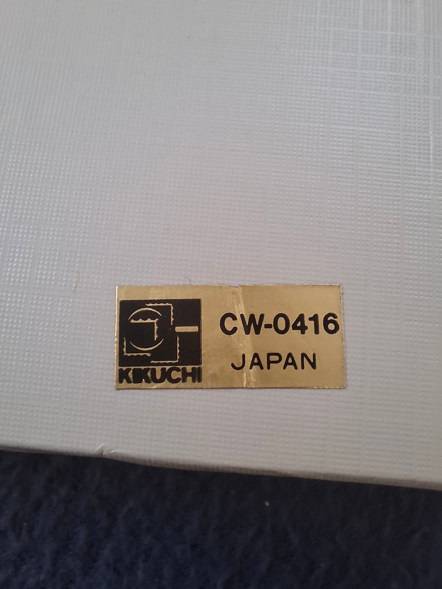 Vintage Kikuchi White Stamp Album A5 – 16 Pages – Model CW-0416 – Japan