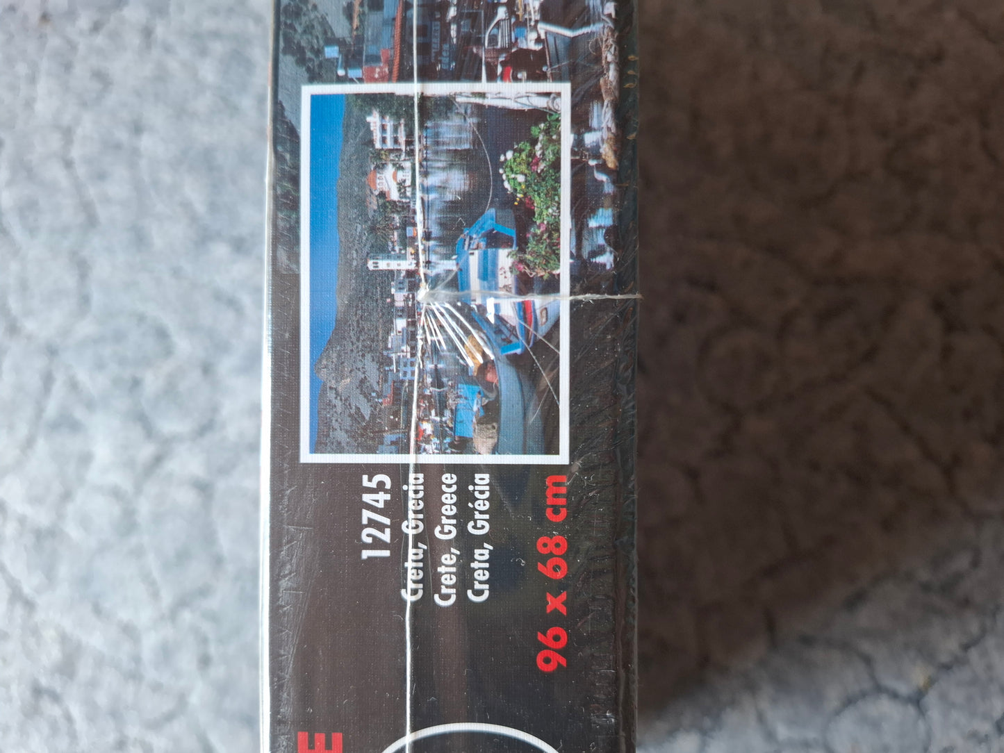 Educa 2000-Piece Jigsaw Puzzle – Crete Harbor Greece – New Sealed (2005)