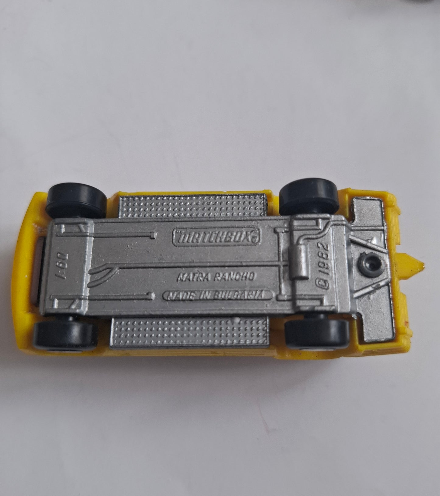 Vintage Matchbox Matra Rancho 1982 with Caravan -Made in Bulgaria