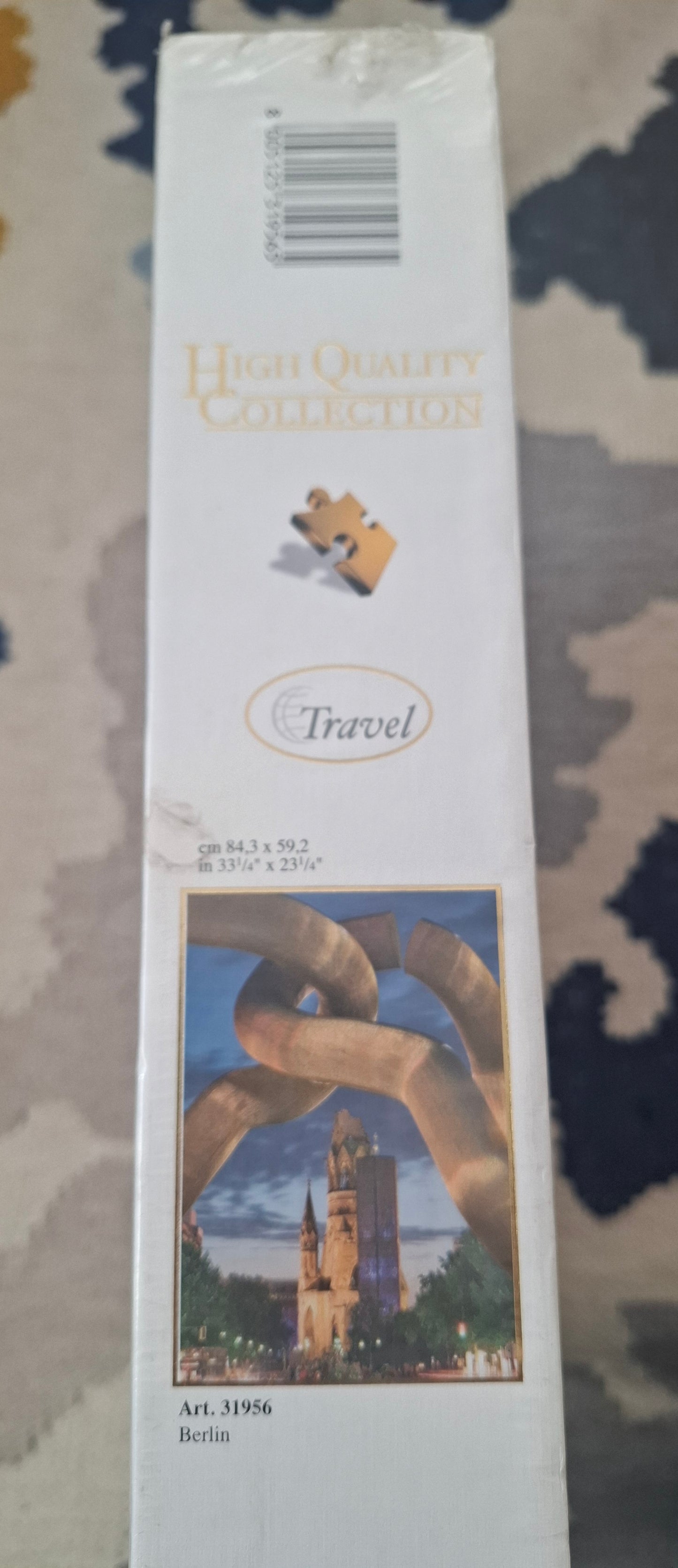 Clementoni Puzzle 1500 pcs – Berlin Kaiser Wilhelm Memorial Church & Berlin Chain Sculpture – High Quality Collection – New Sealed