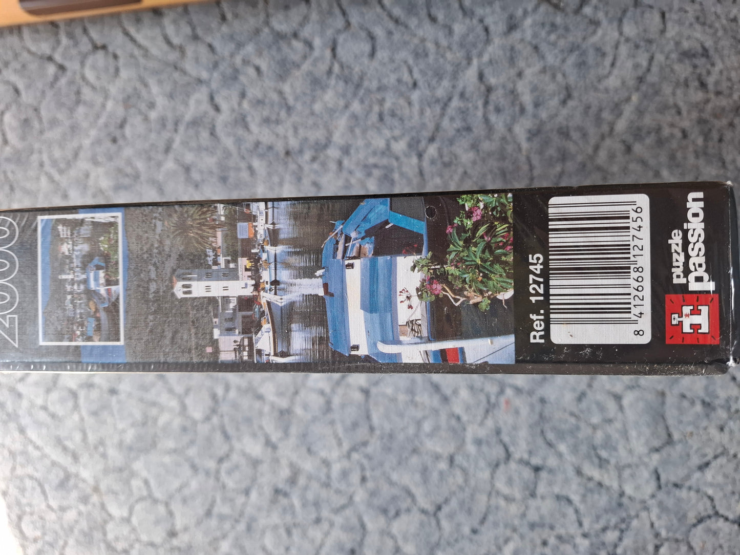 Educa 2000-Piece Jigsaw Puzzle – Crete Harbor Greece – New Sealed (2005)