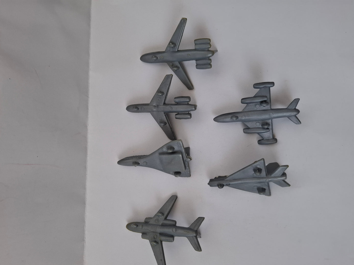 Set of 6 Vintage USSR Soviet Aircraft Models – Passenger & Military Airplanes Collection