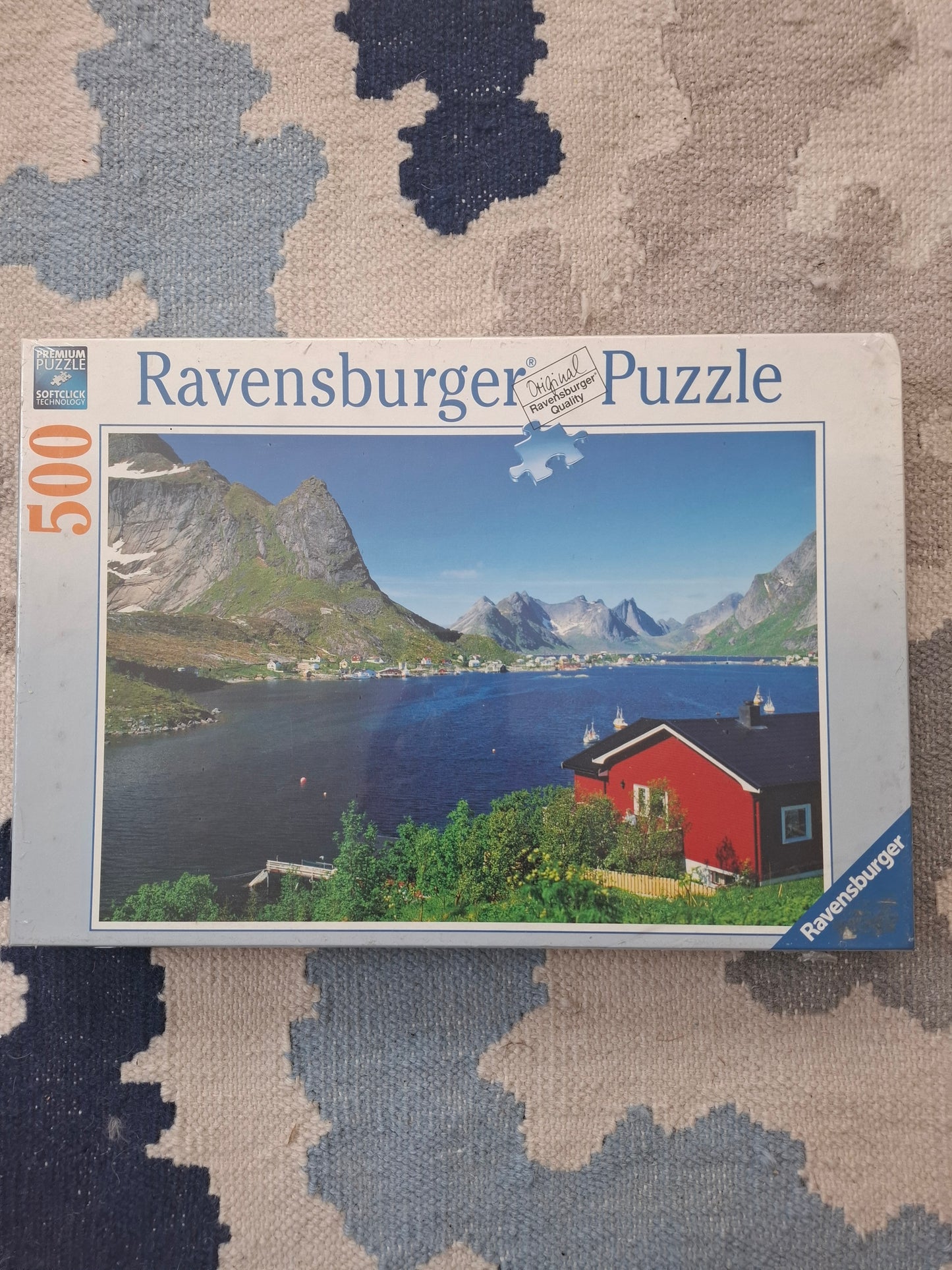 Ravensburger 500-Piece Jigsaw Puzzle – Norwegian Fishing Village Lofoten – New Sealed (2011)