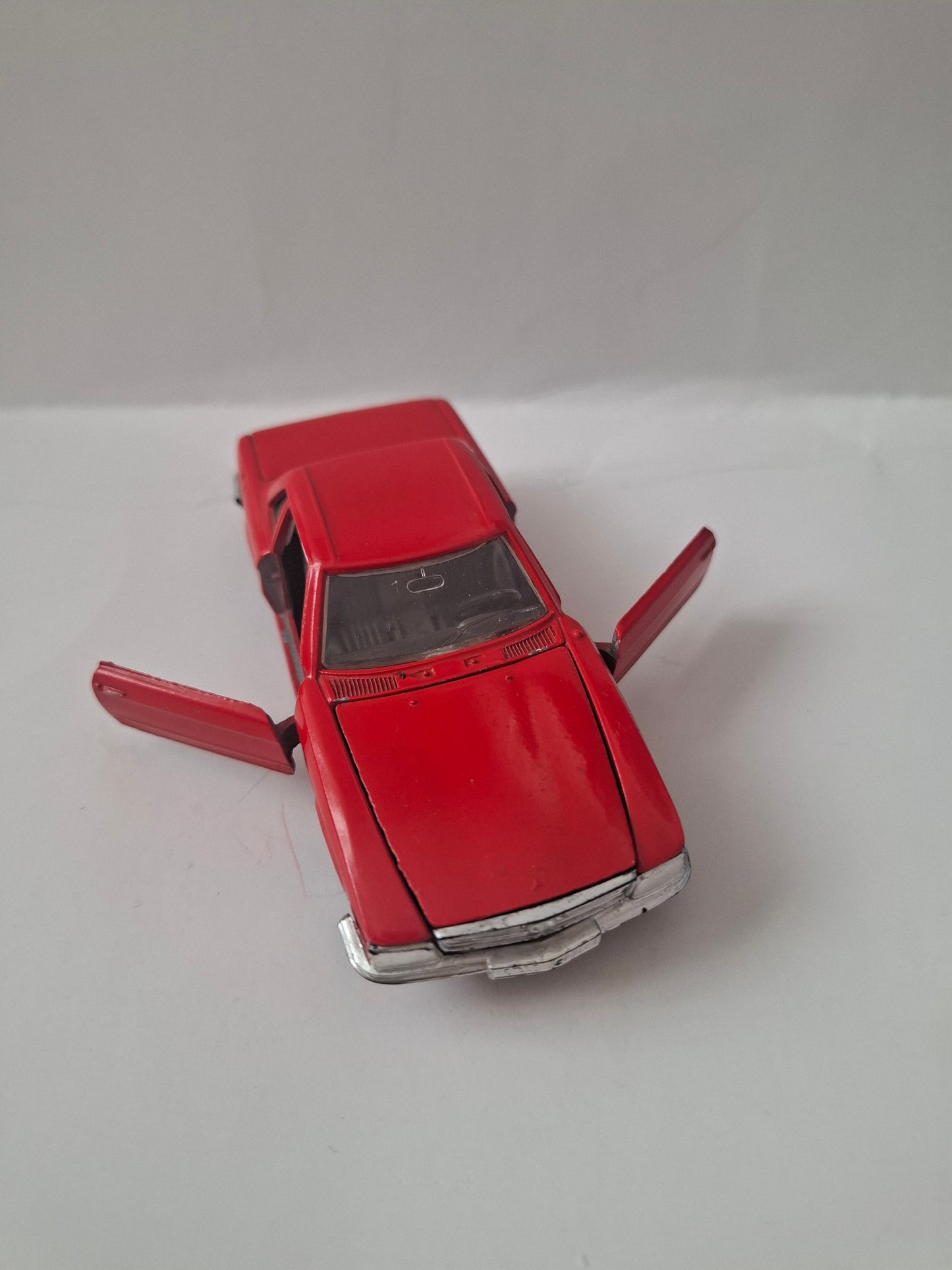 Vintage Norev Jet-Car Mercedes-Benz 350 SL – 1:43 Scale Die-Cast Model, No Box, Collector Detail