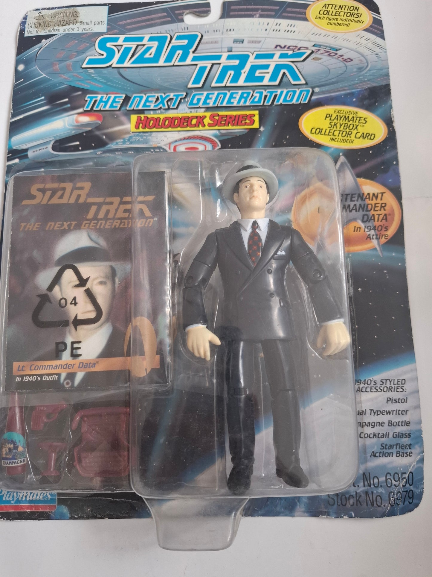 Star Trek: The Next Generation – Holodeck Series Lt Commander Data (1940s Outfit)