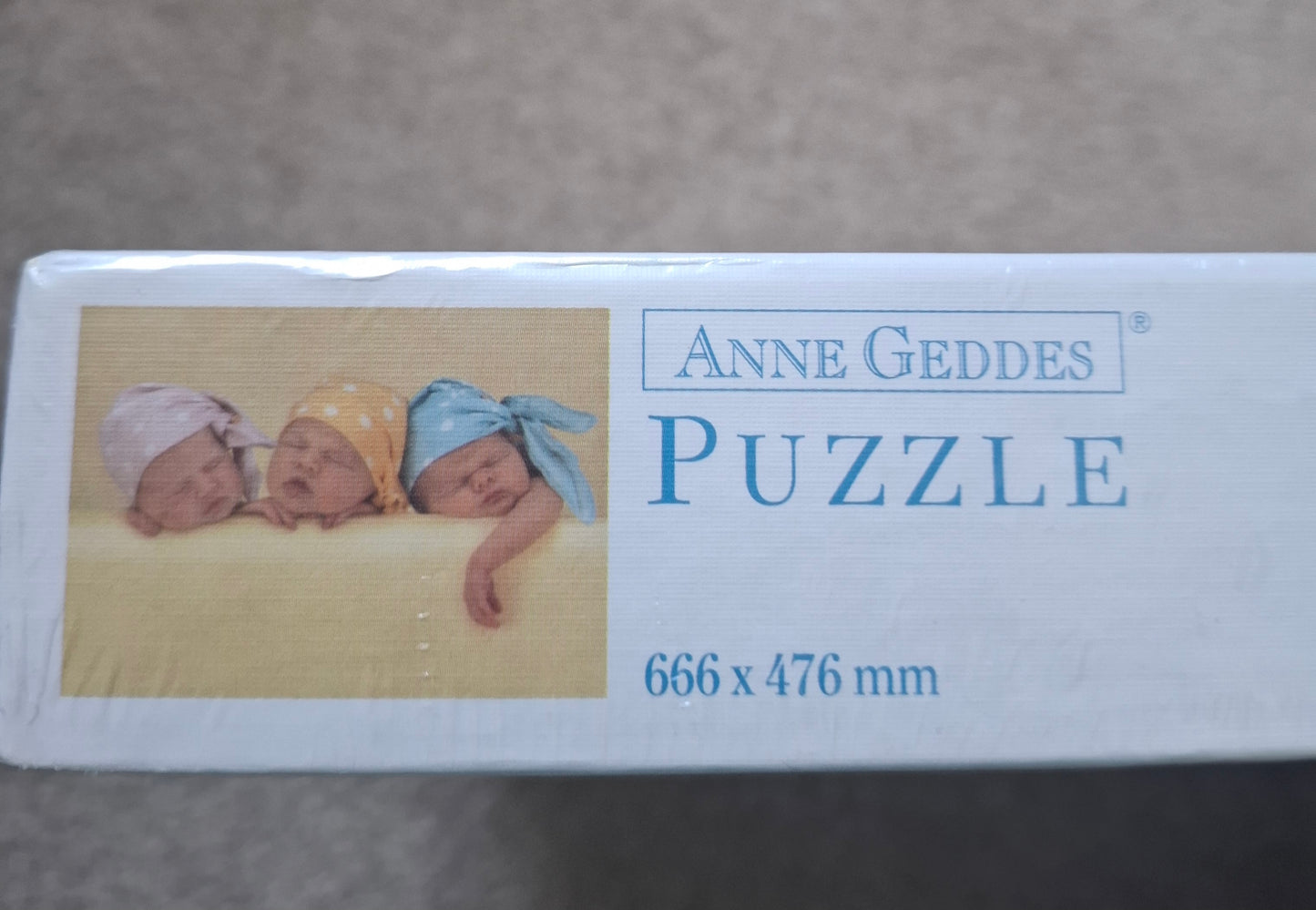 Vintage Anne Geddes Jigsaw Puzzle – 900 Pieces – Cute Baby Photo – Sealed, MIN