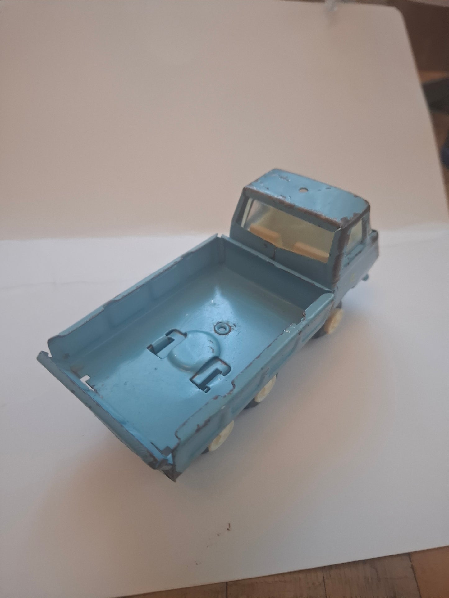Collectible VintageTin Toy: Bulgarian Blue delivery Truck from the 60s-70s - Tonka Truck Vibes (Copy)