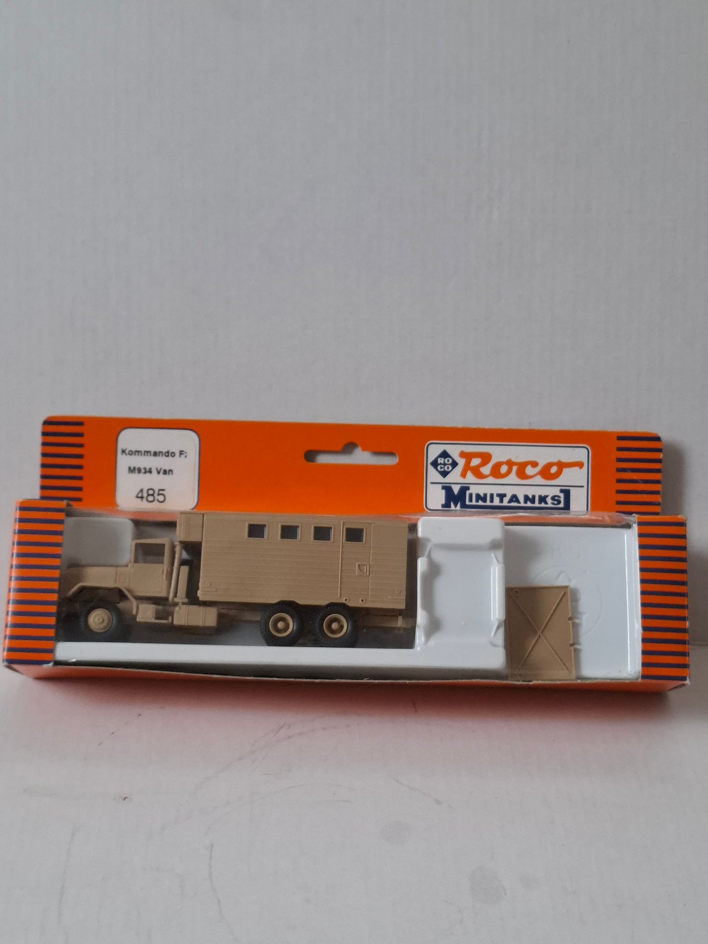 Roco Minitanks 485 US Command Truck M-934 Extended – 1:87 Scale – Original Lima35 Series