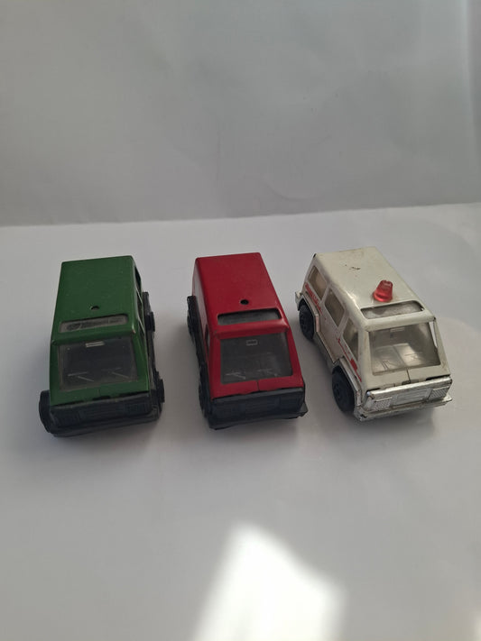 Tonka Mites Set of 3 – Vintage Diecast Toy Cars –Made in Bulgaria