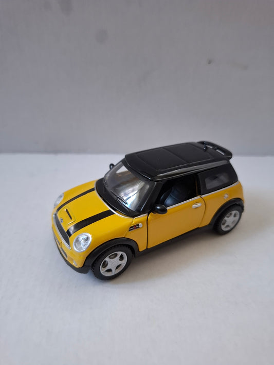 BMW Mini Cooper S EAC Brand 1:36 Scale Pullback Press Promo Car – Maisto – Used Like New, Collector’s Item