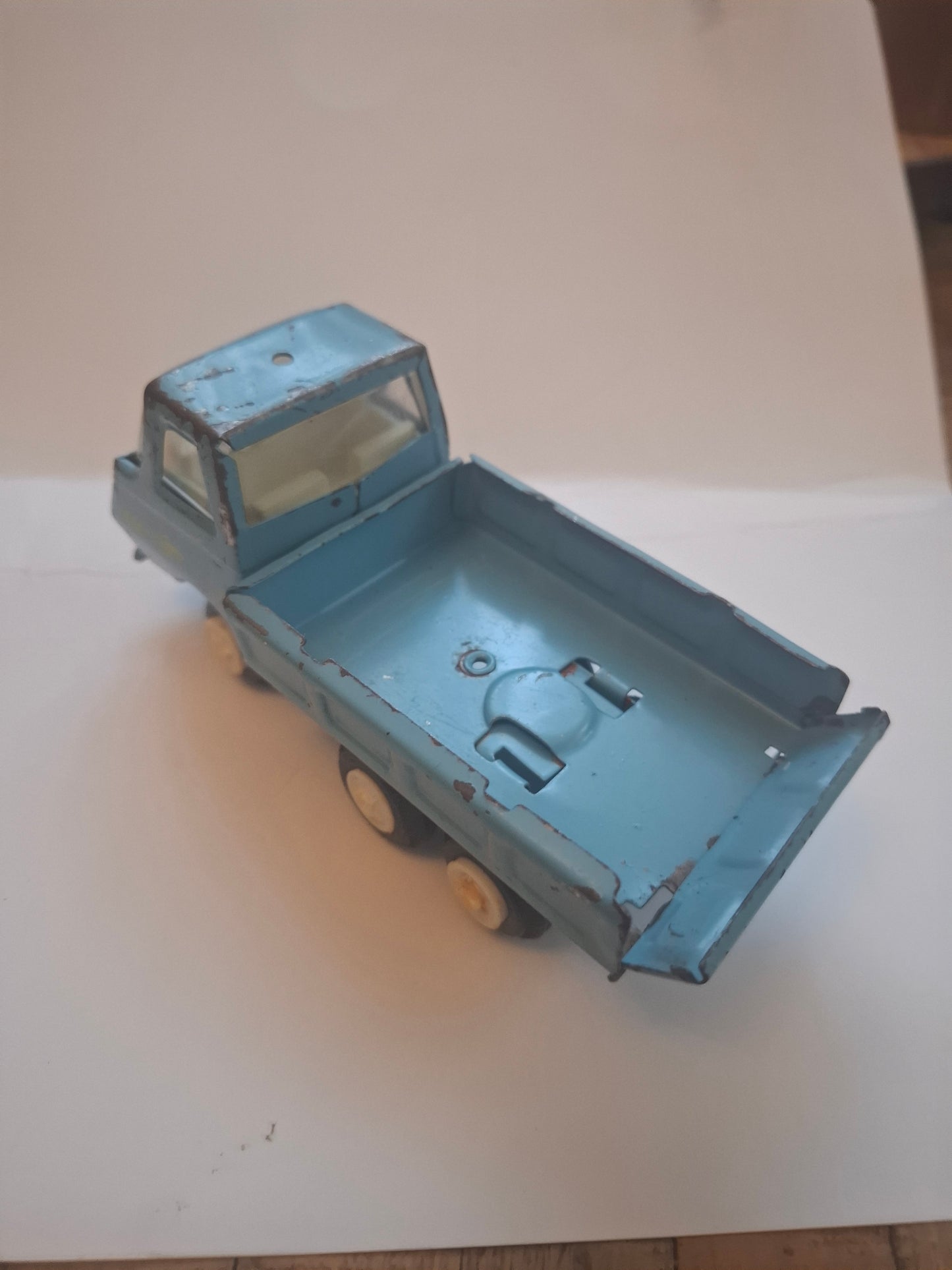 Collectible VintageTin Toy: Bulgarian Blue delivery Truck from the 60s-70s - Tonka Truck Vibes (Copy)