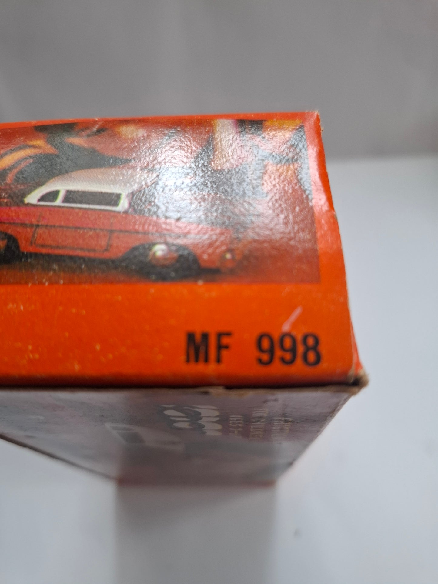 Vintage MF 988 Dong Feng Sedan – Tin Friction Toy with Original Packaging