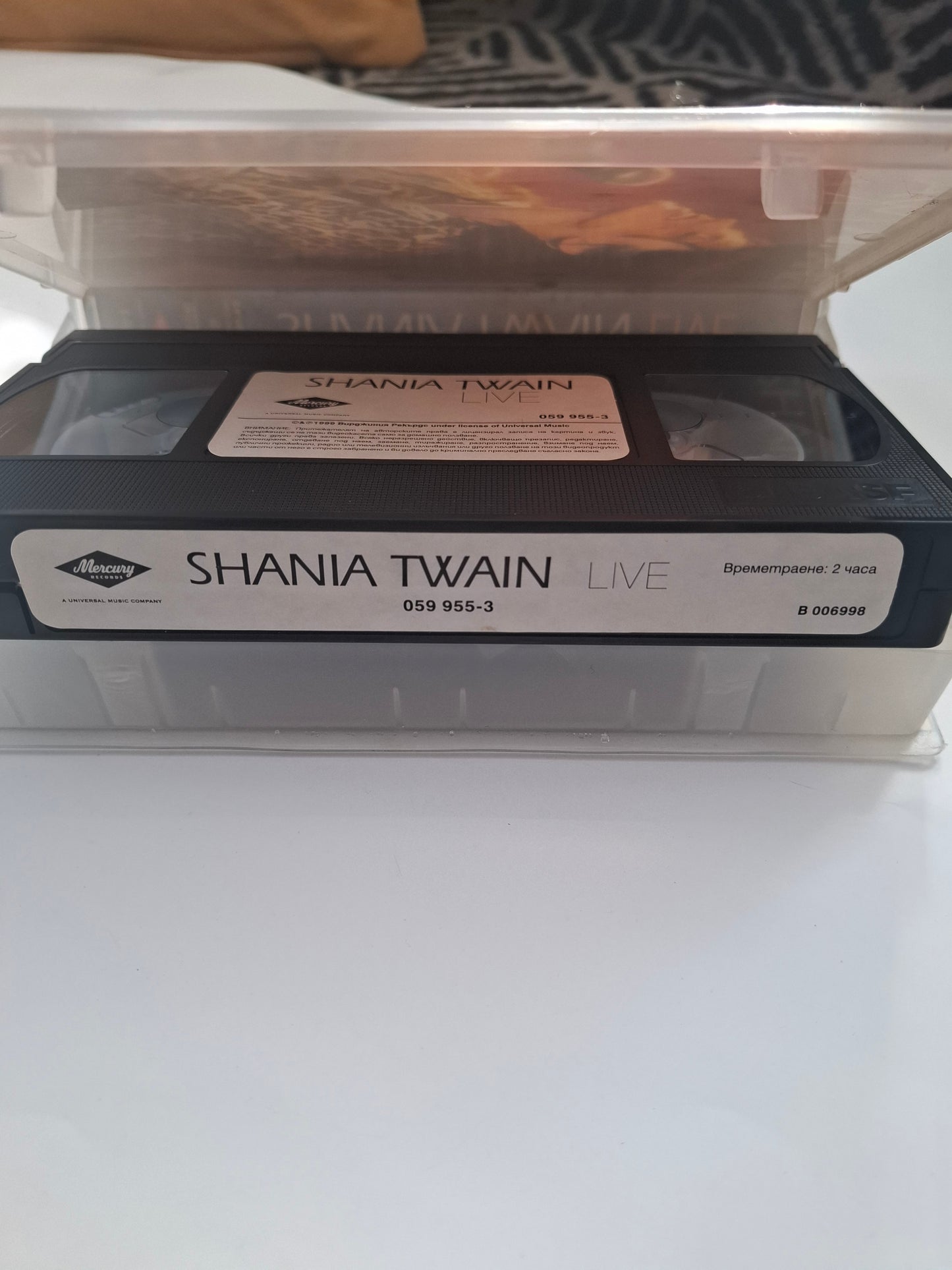 Shania Twain - Live (VHS/SH, 1999) Dallas Reunion Arena - Live music video tape
