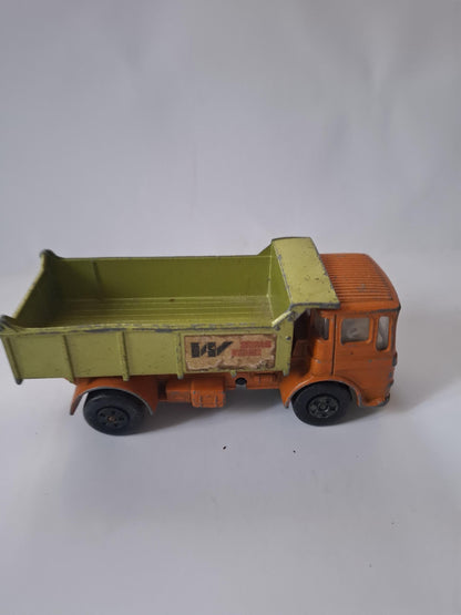 Retro 1971 Matchbox Layland Tipper K-4 Die Cast Model Truck