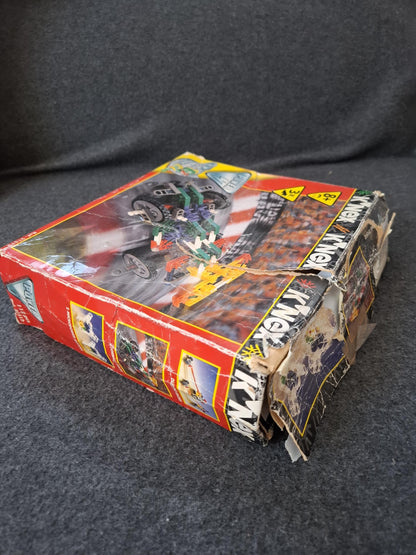 K'NEX 21512 racing car from 8 years with 2 pull-back motors toy VTG 1996 NEW original box