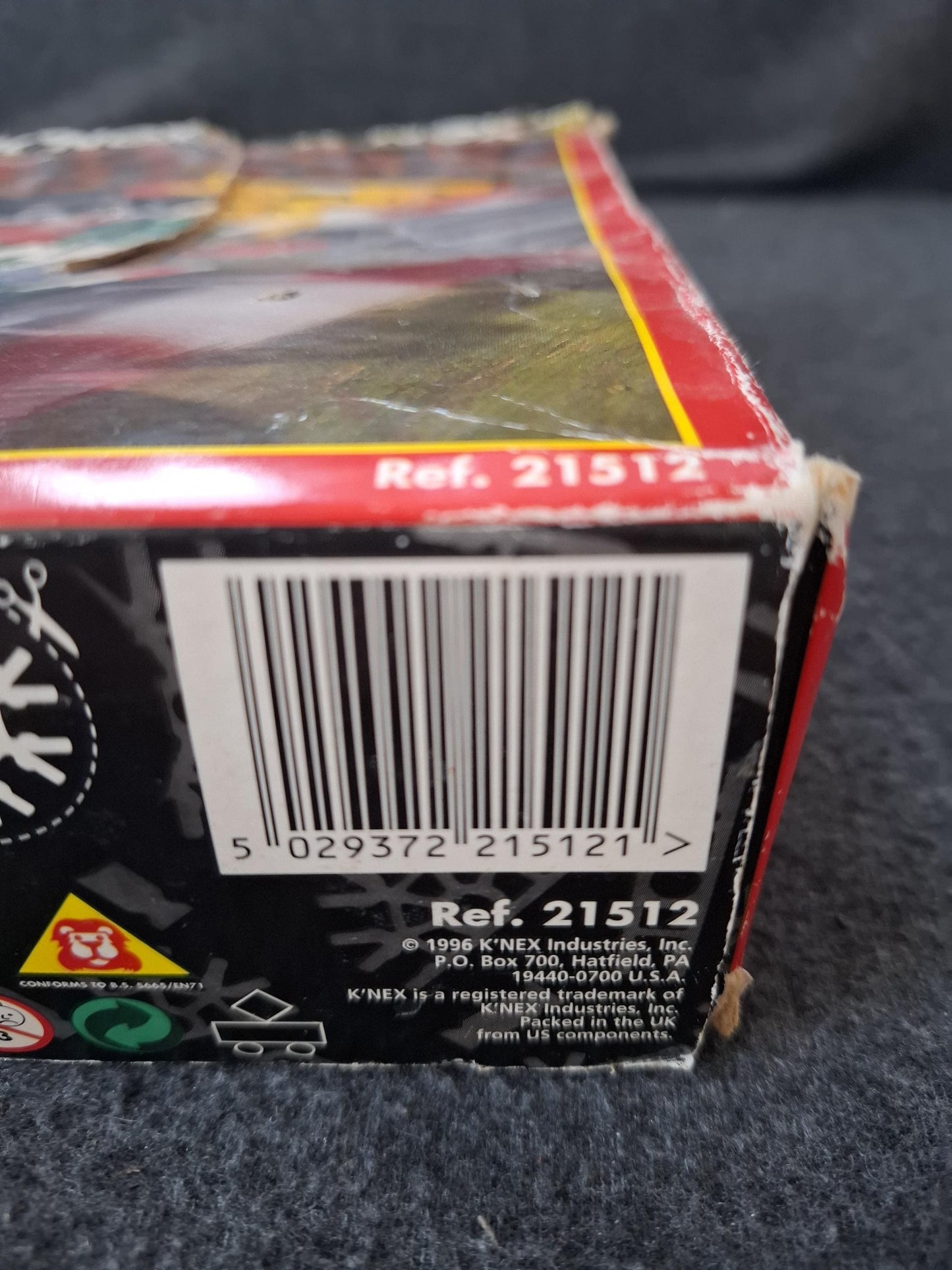 K'NEX 21512 racing car from 8 years with 2 pull-back motors toy VTG 1996 NEW original box