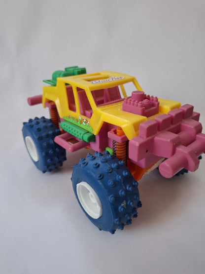 Colour Bee (New-Ray) 4X4 Monster Truck Vehicle Toy 1986 Vintage
