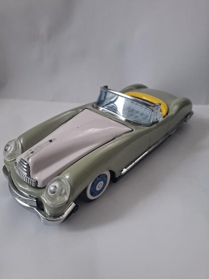 Tin Toy Car Convertible China MF 787 Original Packaging Box Never Used Tinplate Friction Car