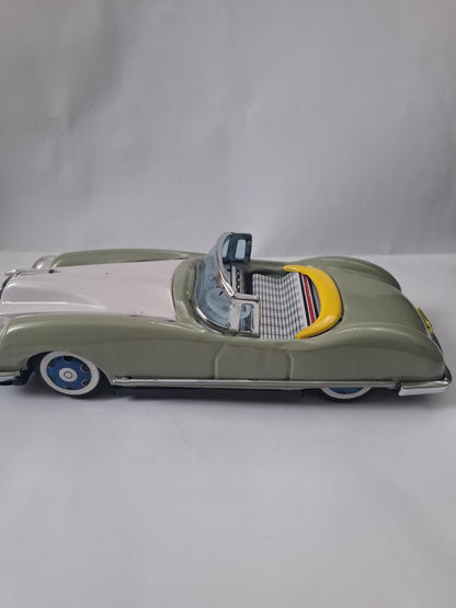 Tin Toy Car Convertible China MF 787 Original Packaging Box Never Used Tinplate Friction Car