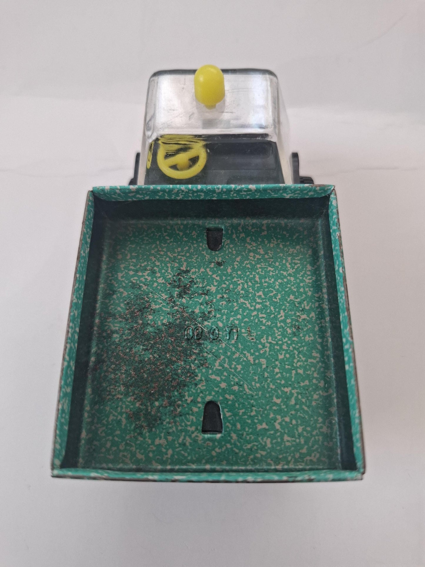 Vintage Soviet Toy Dump Truck  USSR Metal & Plastic Miniature  Rare Collectible