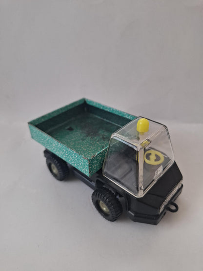 Vintage Soviet Toy Dump Truck  USSR Metal & Plastic Miniature  Rare Collectible