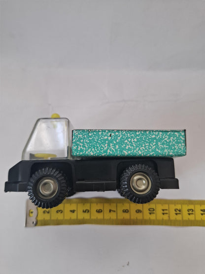 Vintage Soviet Toy Dump Truck  USSR Metal & Plastic Miniature  Rare Collectible