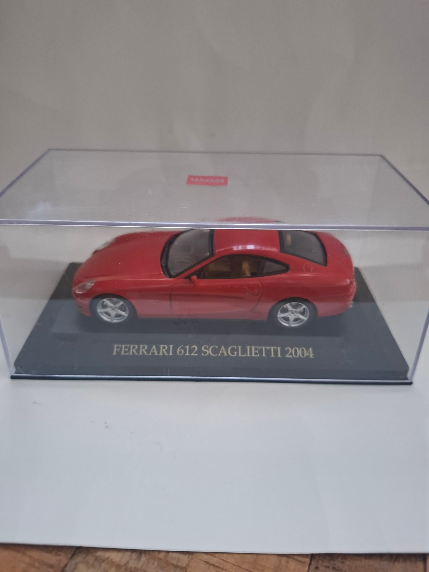 Hot Wheels / IXO Ferrari 612 Scaglietti "2004" – Red – 1:43 Scale