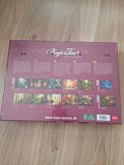 Heye 1000-Piece Jigsaw Puzzle – Magic Forests: Calla Clearing by Marc Adamus – Sealed