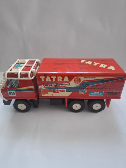 Vintage KDN Tatra T815 6x6 Paris-Dakar 1988 Rally Truck – 1:43 Scale | Pressed Steel MAM Strager Trappes No. 615