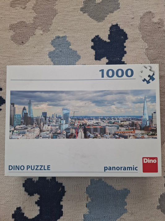 Dino 1000-Piece Panoramic Jigsaw Puzzle – London Skyline – New Sealed