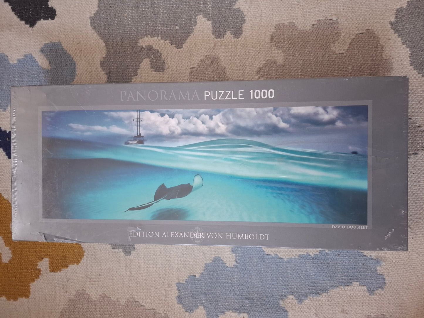 Heye 2012 Stingray Panoramic Puzzle – 1000 pcs, David Doubilet / Edition Alexander von Humboldt – Sealed