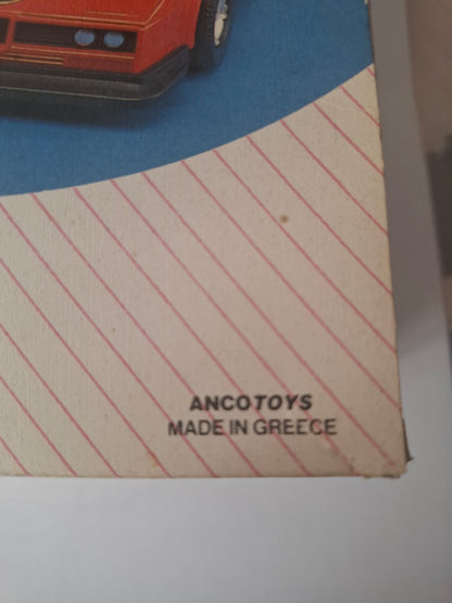 Vintage Turbo 528 Battery Operated Remote Control Police Car – Anco – In Original Box (Untested