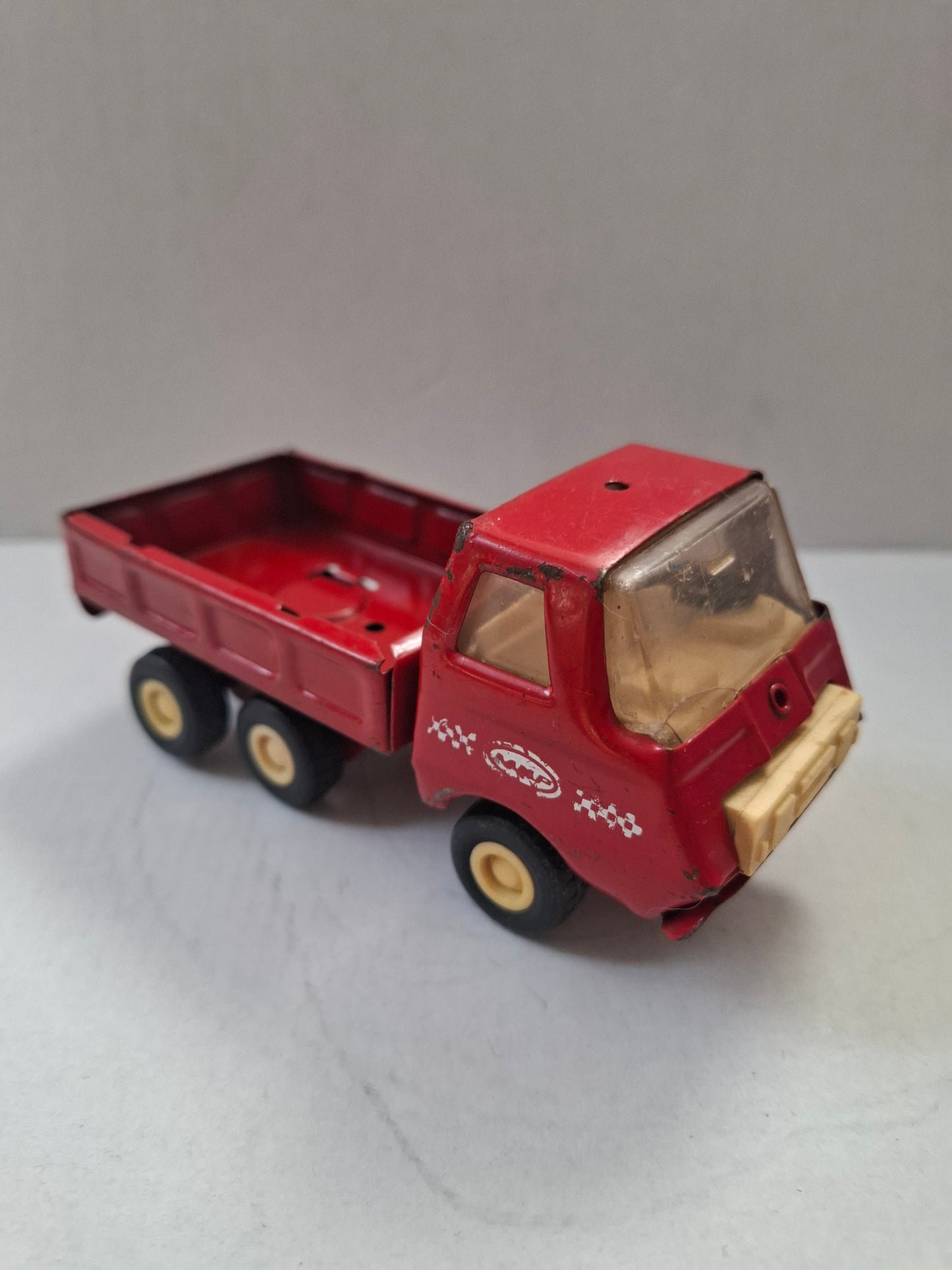 Collectible VintageTin Toy: Bulgarian Blue delivery Truck from the 70s-80s - Tonka Truck Vibes