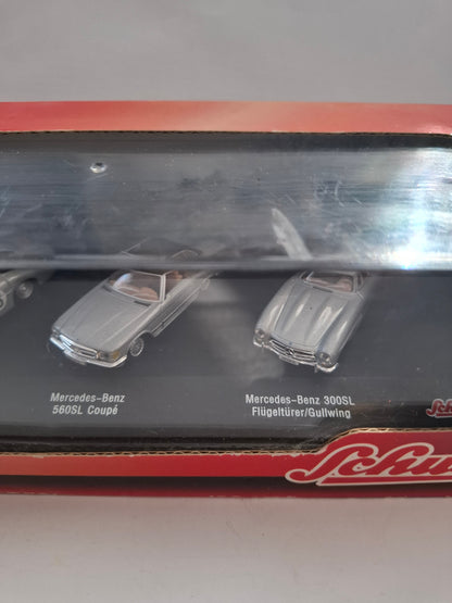 Schuco Collectors Model Cars  1:72 set of 4 small cars