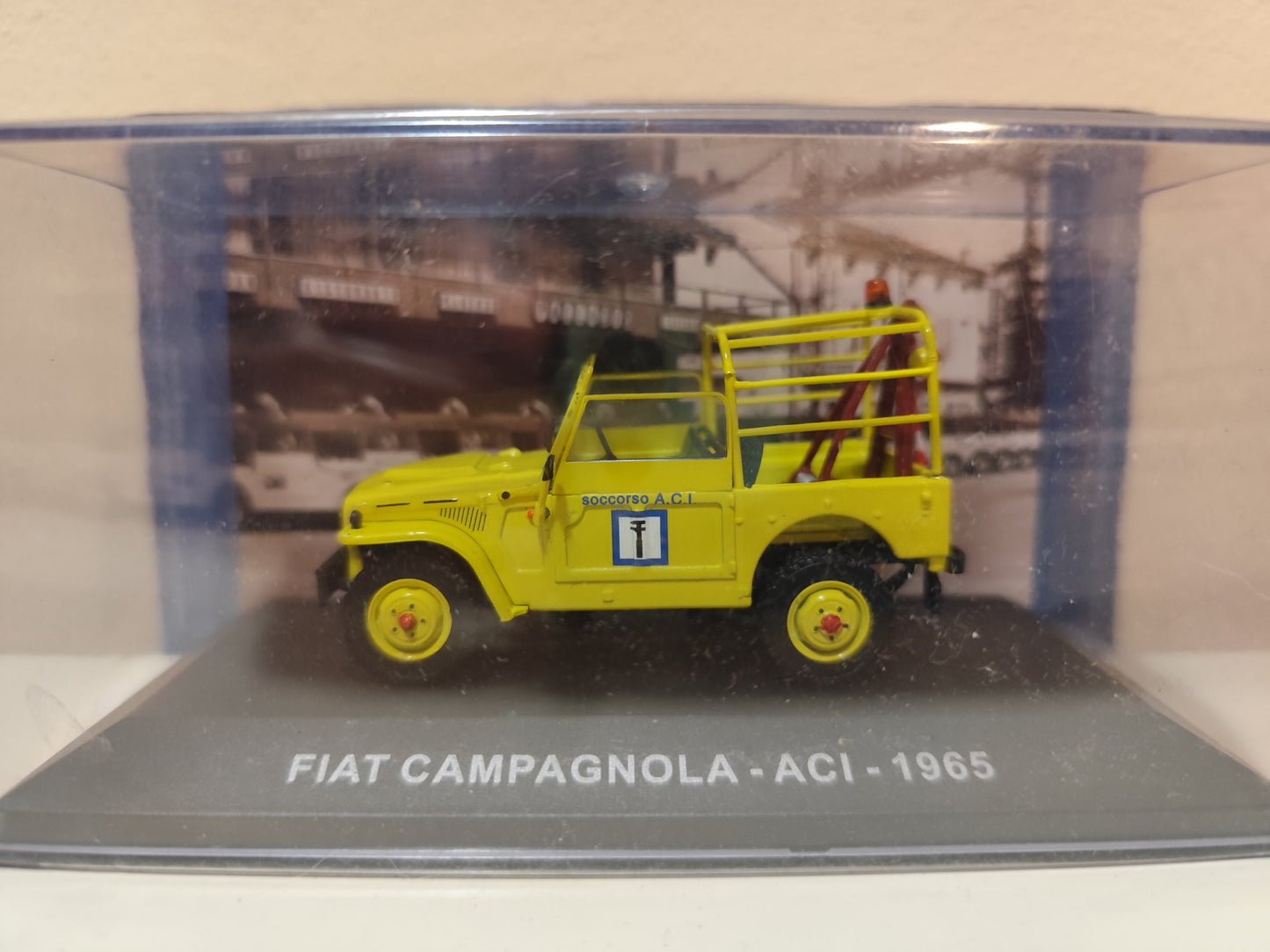 Eaglemoss 1:43 Fiat Campagnola ACI 1965 – Die-Cast Model – Factory Sealed